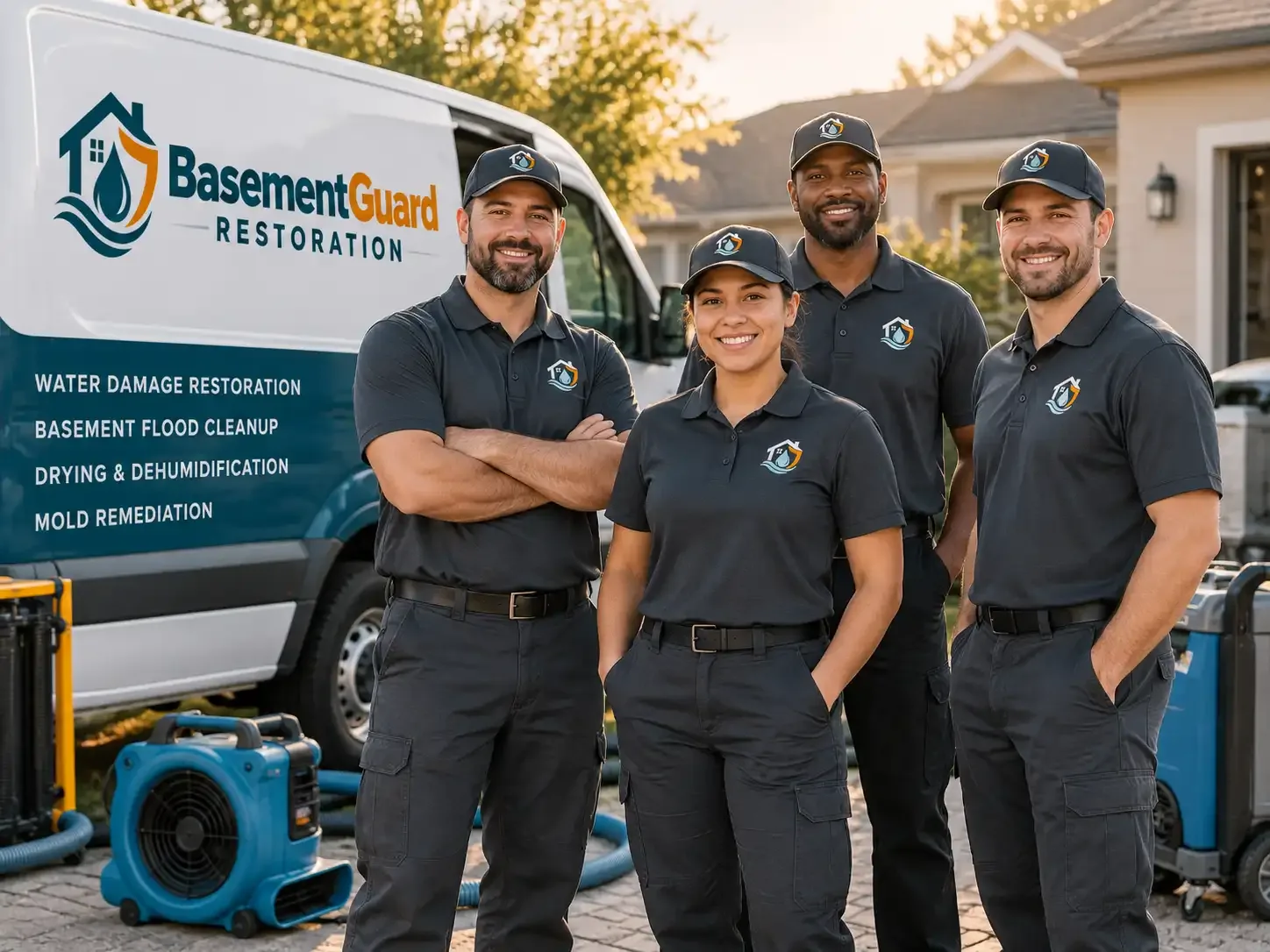 Basement Water Damage Restoration company in Piercy, CA